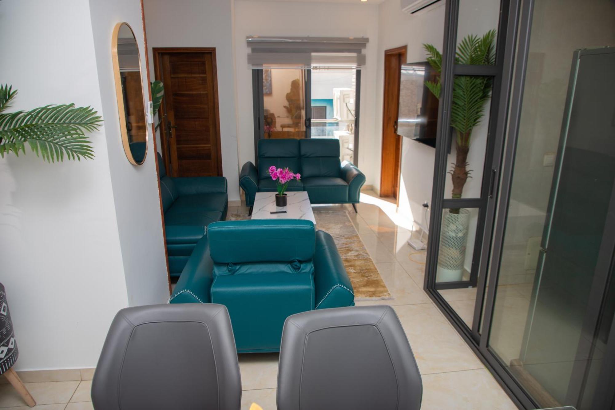Residence Teranga Immo Luxe Residence Ndoumbe Sylla داكاغْ المظهر الخارجي الصورة