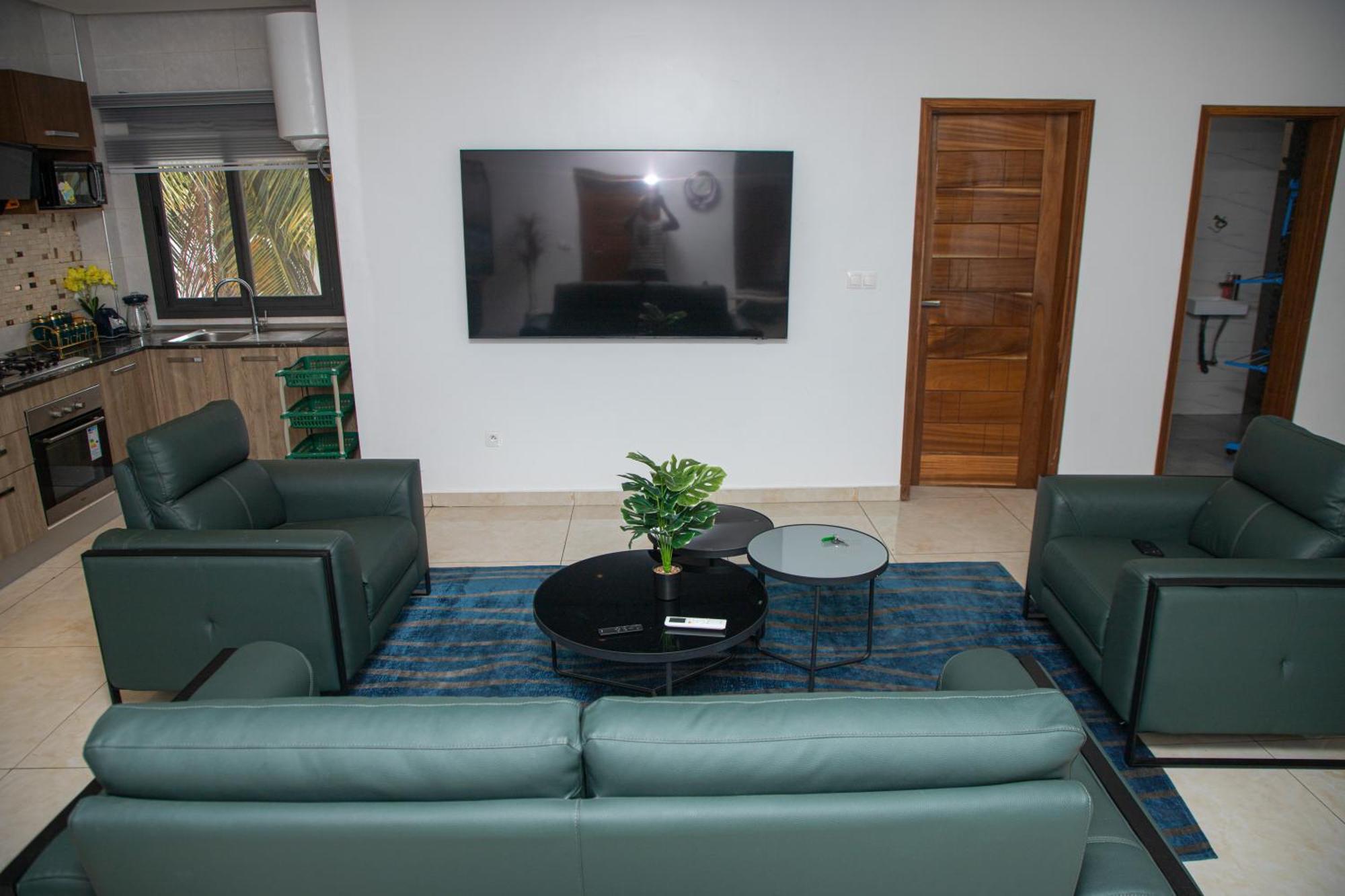 Residence Teranga Immo Luxe Residence Ndoumbe Sylla داكاغْ المظهر الخارجي الصورة