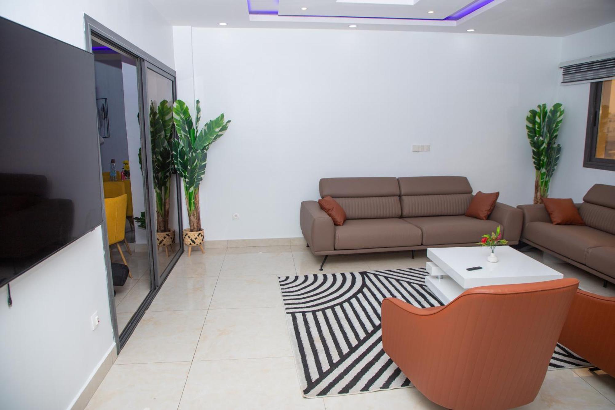 Residence Teranga Immo Luxe Residence Ndoumbe Sylla داكاغْ المظهر الخارجي الصورة